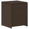 vidaXL Kissenbox 55 x 55 x 69 cm Stahl