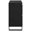 vidaXL Sideboard Schwarz Eichen-Optik 60 x 35 x 70 cm