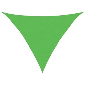vidaXL Sonnensegel 160 g/m&sup2; Hellgr&uuml;n 2,5x2,5x3,5 m HDPE
