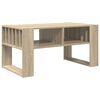vidaXL Couchtisch Sonoma-Eiche 92 x 49,5 x 45 cm Holzwerkstoff