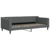 vidaXL Tagesbett Dunkelgrau 90x200 cm Stoff