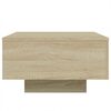 vidaXL Couchtisch Sonoma-Eiche 55x55x31 cm Holzwerkstoff