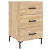 vidaXL Nachttisch Sonoma-Eiche 40x40x66 cm Holzwerkstoff