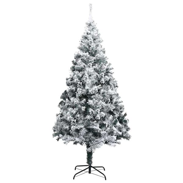 vidaXL K&uuml;nstlicher vorbeleuchteter Weihnachtsbaum Gr&uuml;n 400 cm PVC
