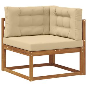 vidaXL Outdoor Ecksofa Natur