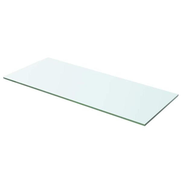 vidaXL Regalboden Glas Transparent 60x20 cm