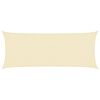 vidaXL Sonnensegel 160 g/m&sup2; Creme 2x5 m HDPE