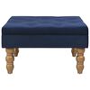 vidaXL Hocker Marineblau 60x60x36 cm Samt