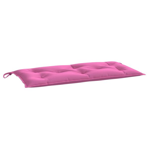 vidaXL Gartenbank-Auflage Rosa 110x50x7 cm Stoff