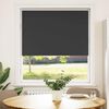 vidaXL Verdunkelungsrollo Schwarz 110x175 cm Stoffbreite 105,7 cm