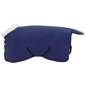 vidaXL Pferdedecke Marineblau 75 cm Polarfleece