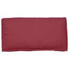 vidaXL Kissen Weinrot 80 x 80 x 52 cm Oxford-Stoff