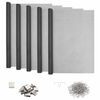 vidaXL Lichtschachtabdeckung mit Clips 5 stk. 70 x 190 cm Fiberglas