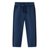 vidaXL Kinderhose mit Schwarzen Zierleisten Marineblau 140