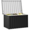 vidaXL Gartenbox Anthrazit 109x67x65 cm