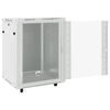 vidaXL 15U Netzwerkschrank auf Rollen 19" IP20 60x45x86 cm