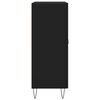 vidaXL Sideboard Schwarz 69,5x34x90 cm Holzwerkstoff