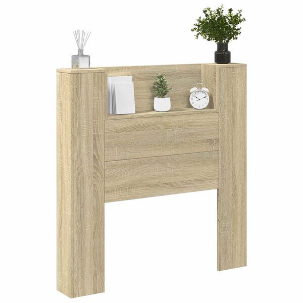 vidaXL Kopfteil Sonoma-Eiche 100 x 16,5 x 103,5 cm Holzwerkstoff