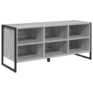 vidaXL Schuhschrank 100 x 35 x 44 cm Holzwerkstoff Graues Sonoma