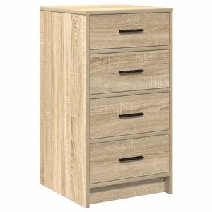 vidaXL Sideboard Sonoma-Eiche 40 x 41 x 75 cm Holzwerkstoff