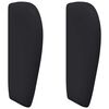 vidaXL Kopfteil Ohr Schwarz 40 x 23 x 6 cm PVC