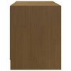vidaXL TV-Schrank Honigbraun 80x31x39 cm Massivholz Kiefer