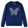 Kinder-Sweatshirt Marineblau 92
