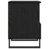 vidaXL Bettschrank Schwarz Eichen-Optik 40 x 35 x 50 cm Holzwerkstoff