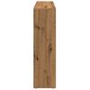 vidaXL Raumteiler-B&uuml;cherregal 3 Stufen Artisan-Eiche 137,5x29x103,5 cm