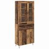 vidaXL Highboard Altholz 69,5 x 34 x 90 cm Holzwerkstoff