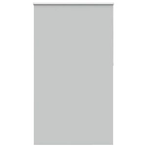 vidaXL Verdunkelungsrollo Hellgrau 120x230cm Stoffbreite 116,6cm