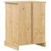 vidaXL Medienschrank Corona 60x50x82 cm Massivholz Kiefer