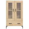 vidaXL Highboard Sonoma-Eiche 69,5x31x115 cm Holzwerkstoff