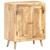 vidaXL Sideboard 60x35x76 cm Raues Mangoholz