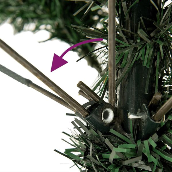 vidaXL Künstlicher Weihnachtsbaum mit Ständer 150 cm PVC