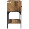 vidaXL Nachttisch mit Schubladen Altholz 40 x 29 x 60 cm Holzwerkstoff