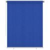 vidaXL Au&szlig;enrollo 185 (B)x230 (H) cm Blau HDPE