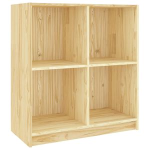 vidaXL Sideboard 70x33x76 cm Massivholz Kiefer