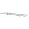 vidaXL Schweberegale 2 Stk. Glas 90x10 cm 8 mm