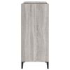 vidaXL Plattenschrank Grau Sonoma 84,5x38x89 cm Holzwerkstoff