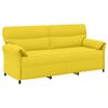 vidaXL Sofa 100% Polyester, Metallrahmen, MDF, Sperrholz
