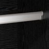 vidaXL Warderobe mit T&uuml;r 2 pcs Schwarz Eichen-Optik 50 x 50 x 200 cm