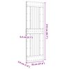 vidaXL T&uuml;r NARVIK Natur 70 x 210 cm Massivkiefer