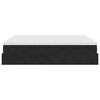 vidaXL Ottoman-Bett mit Matratzen Schwarz 200x200 cm Samt