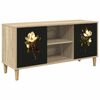vidaXL TV-Schrank BREMEN 102 x 33 x 50 cm Sonoma Holzwerkstoff