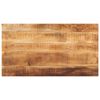 vidaXL Tischplatte 110x50x3,8 cm Rechteckig Raues Massivholz Mango