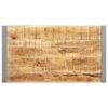 vidaXL Couchtisch 110x60x40 cm Raues Mangoholz