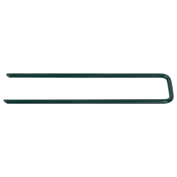 vidaXL N&auml;gel f&uuml;r Kunstrasen 100 Stk. U-Form Eisen