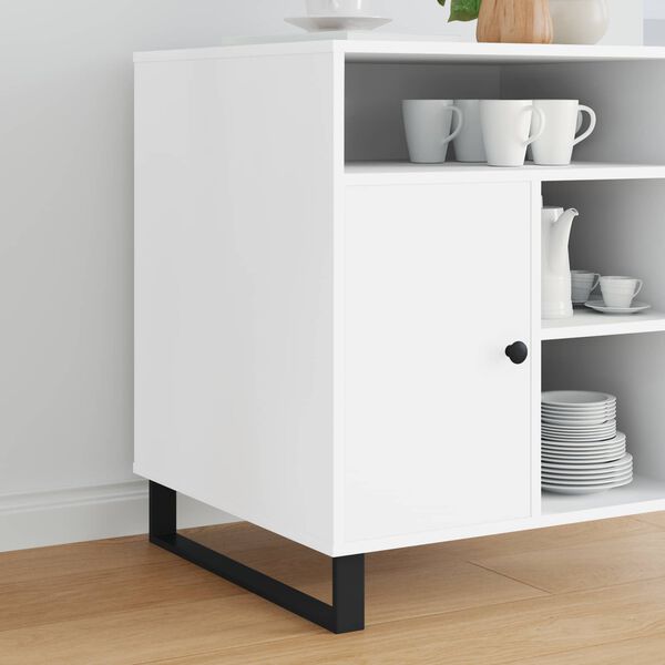 vidaXL M&ouml;belbeine 12 pcs Schwarz 54,6 x 4 x 10 mm Eisen