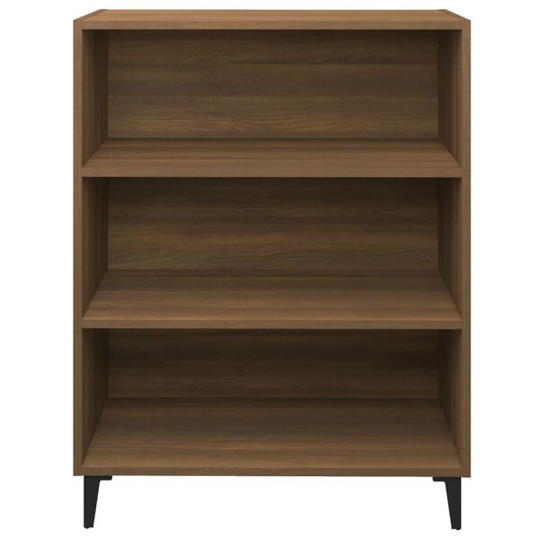 vidaXL Sideboard Braun Eichen-Optik 69,5x32,5x90 cm Holzwerkstoff